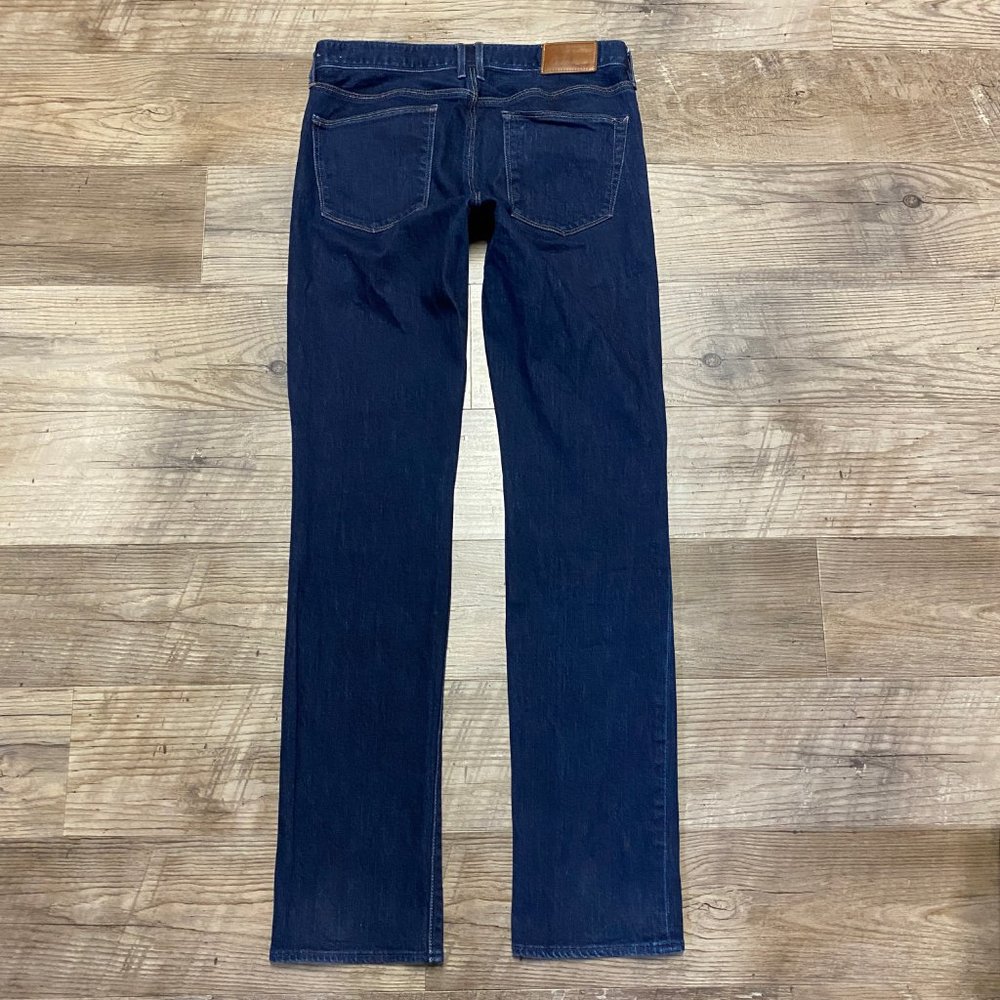 Madewell Jeans 27 x 32 Blue Rail Straight Stretch - Picture 3 of 7